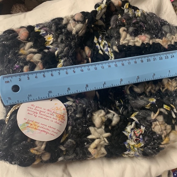 Free people sugar pie stripe balaclava knit collage new with tags one size